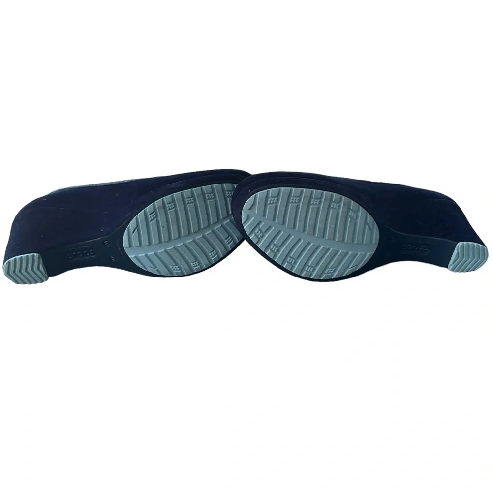CROCS blue velvet